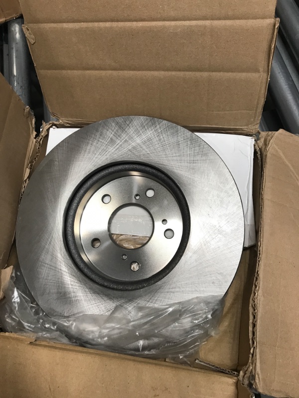 Photo 2 of AutoShack BRKPK323 Pair of 2 Front Brake Rotors and Ceramic Pads Set Driver and Passenger Side Replacement for 2016-2019 Kia Sorento 2017-2018 Hyundai Santa Fe Sport 2.0L 2.4L 3.3L V6 AWD FWD