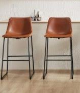 Photo 1 of ***Parts Only***Sweetcrispy Counter Height Bar Stools Set of 2, 