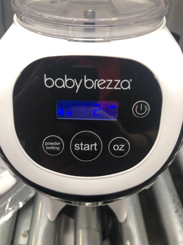 Photo 3 of Baby Brezza Formula Pro Mini Baby Formula Maker – Small Baby Formula Mixer Machine Fits Small Spaces and is Portable for Travel– Bottle Makers Makes The Perfect Bottle for Your Infant On The Go Formula Pro Mini Dispenser Machine