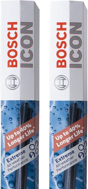 Photo 1 of Bosch ICON 13A Wiper Blade, Up to 40% Longer Life* - 13" (Pack of 1) 13A Single Wiper Blades