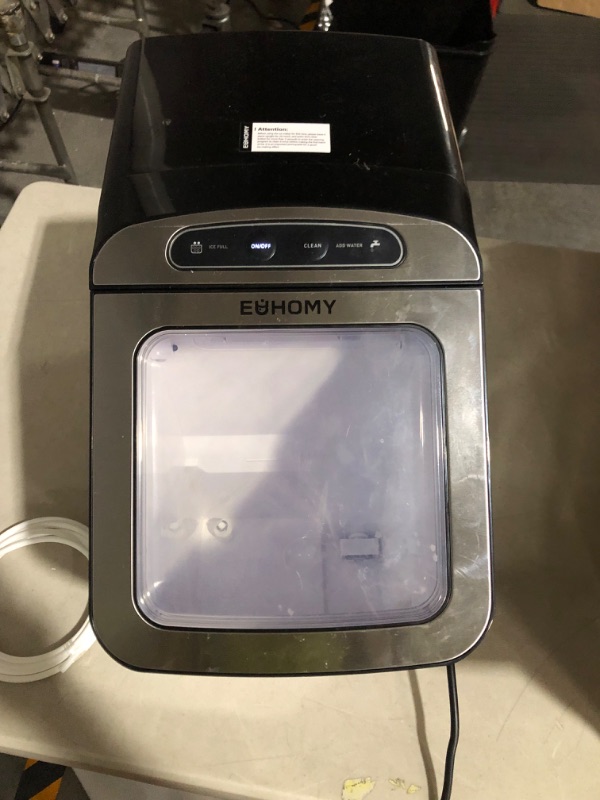 Photo 3 of **PARTS ONLY** EUHOMY Nugget Ice Maker Countertop, Max 34lbs/Day, 2 Way Water Refill
