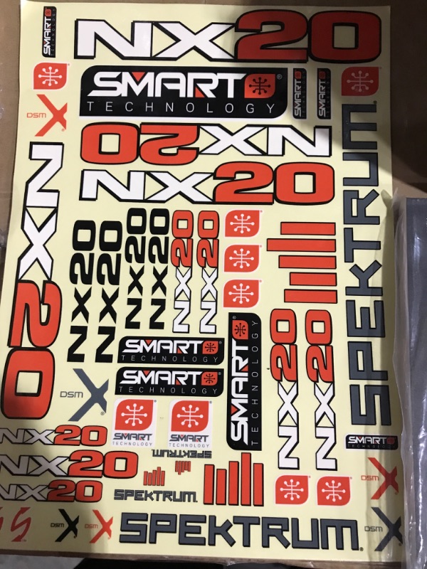 Photo 12 of *PARTS ONLY ITEM DOES NOT FUNCTION*
Spektrum NX20 20-Channel DSMX Transmitter Only, SPMR20500