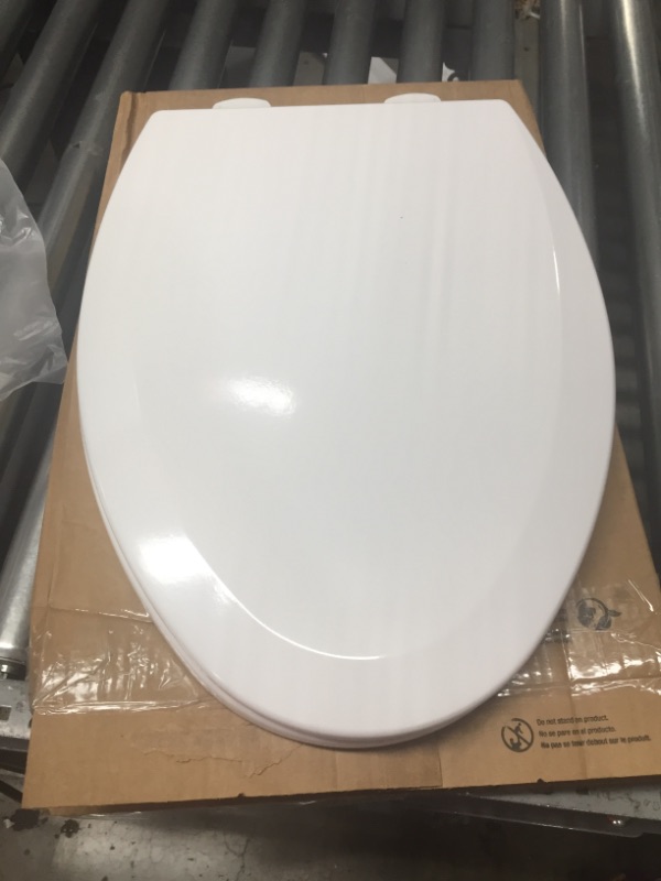 Photo 2 of **SEE NOTES**Bemis 1500EC 390 Toilet Seat with Easy Clean 