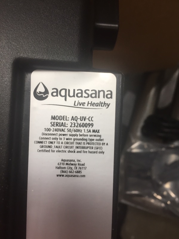 Photo 2 of * Not the full system. Only what is shown is included! * Aquasana Whole House Water Filter System - Water Softener Alternative w/UV Purifier & EQ-304 Replacement 10-Inch, Sediment Pre-Filters for Whole House Water Filter Systems, White,4-Pack 10-Year Filt