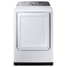 Photo 1 of Samsung 7.4-cu ft Electric Dryer (White)
