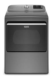 Photo 1 of Maytag 7.3-cu ft Stackable Electric Dryer (Metallic Slate) ENERGY STAR
