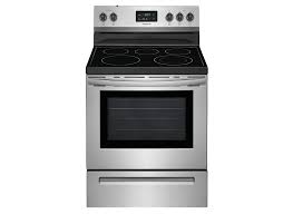 Photo 1 of Frigidaire 30-in Smooth Surface 5 Elements 5.3-cu ft Freestanding Electric Range (Fingerprint Resistant Stainless Steel)
