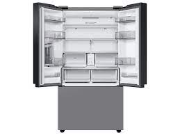 Photo 1 of Samsung 24-cu ft Counter-depth Smart French Door Refrigerator with Dual Ice Maker (Stainless Steel- All Panels) ENERGY STAR
