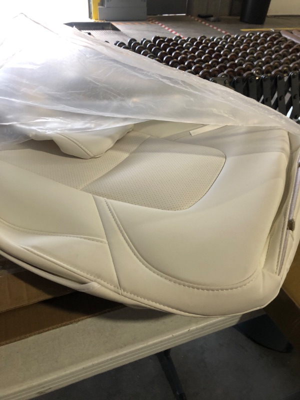 Photo 3 of *READ NOTES BELOW*
SUPER LINER Tesla Seat Covers Model 3 White Car Seat Covers for Tesla Model 3 2023 2022 2021 2020 