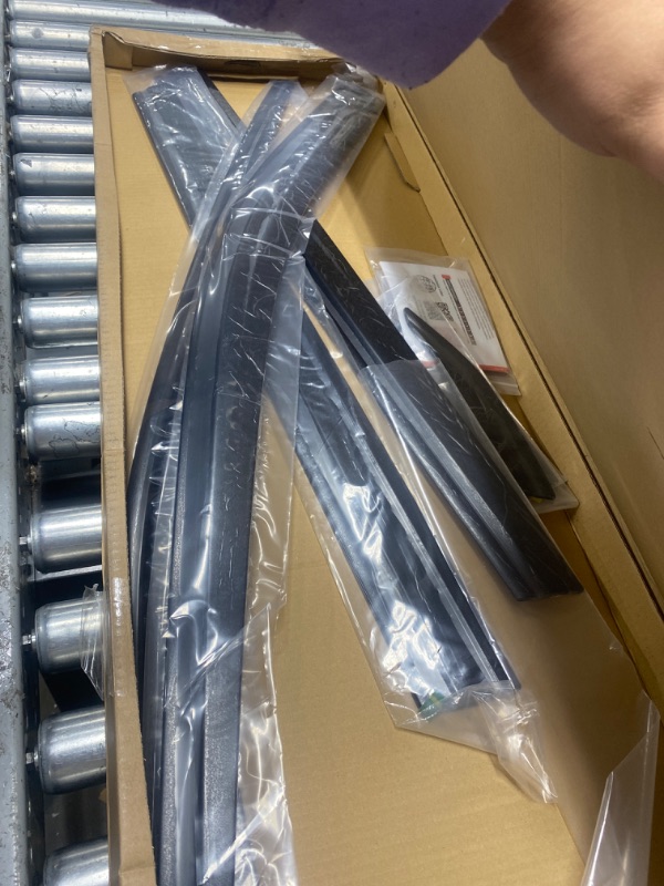 Photo 1 of Aclong Rain Guards for Toyota RAV4 2019-2023 Extra Durable Tape-On Side Window Vent Visor Deflectors Rain Guards Compatible with Toyota RAV4 2019 2020 2021 2022 2023, 6-Piece Set Fit for Toyota RAV4 2019-2023 Tape On