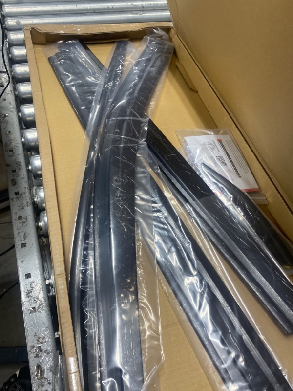 Photo 1 of Aclong Rain Guards for Toyota RAV4 2019-2023 Extra Durable Tape-On Side Window Vent Visor Deflectors Rain Guards Compatible with Toyota RAV4 2019 2020 2021 2022 2023, 6-Piece Set Fit for Toyota RAV4 2019-2023 Tape On