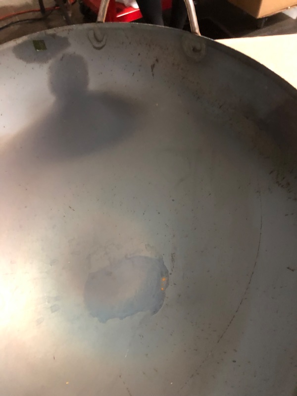 Photo 5 of *MINOR DAMAGE FROM USAGE SEE PHOTOS*
YOSUKATA Carbon Steel Wok Pan - 14 “ Woks and Stir Fry Pans 