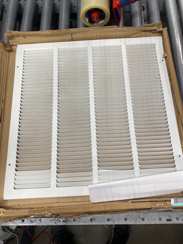 Photo 1 of Air filter grille white