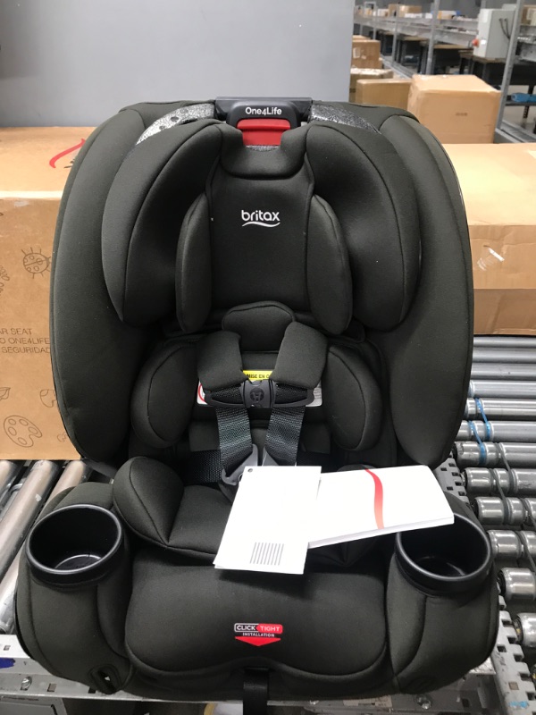 Photo 3 of Britax One4Life ClickTight All-in-One Car Seat, Eclipse Black