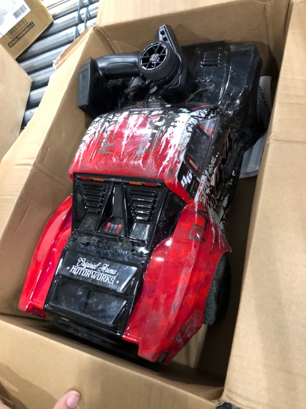 Photo 1 of ARRMA 1/10 SENTON 4X4 V3 MEGA 550 Brushed Short Course RC Truck RTR (Transmitter, Receiver, NiMH Battery and Charger Included), Red, ARA4203V3T1
