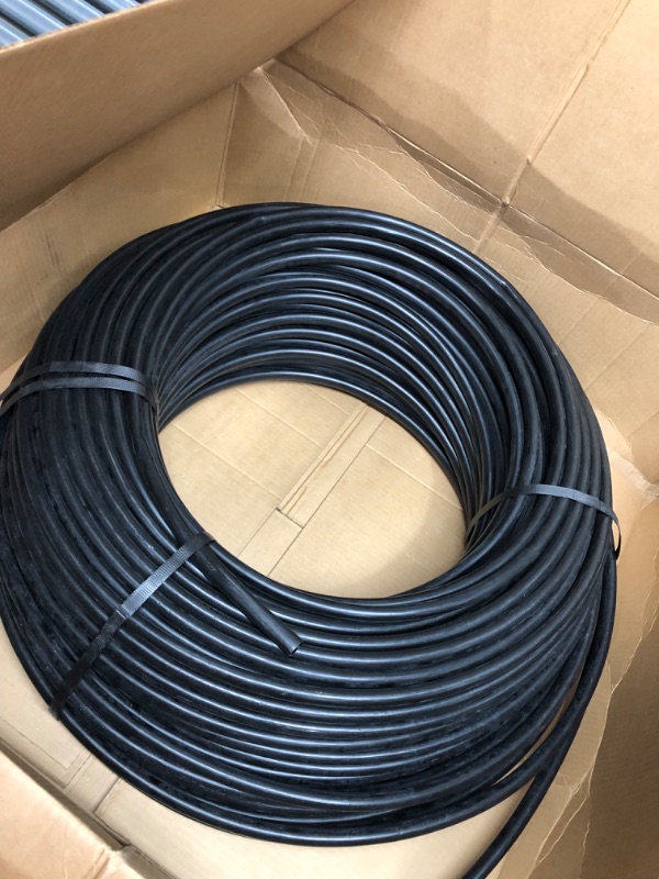 Photo 2 of 
Raindrip 052050 1/2-Inch Drip Irrigation Supply Tubing, 500-Foot, for Drip Emitters, Irrigation Parts, and Drip Systems, Black Polyethylene
Color:Black Polyethylene, 500 ft.