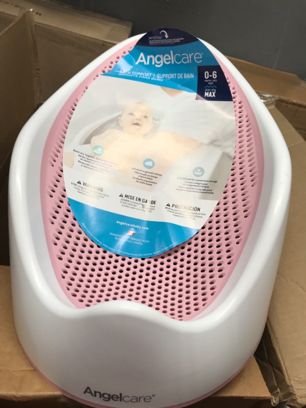 Photo 2 of Angelcare Baby Bath Support (Pink) | Ideal for Babies Less than 6 Months Old