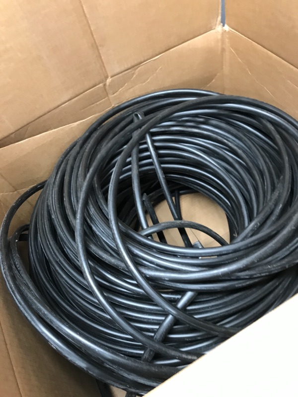 Photo 2 of 
MIXC 400ft 1/4 inch Blank Distribution Tubing Drip Irrigation Hose Garden Watering Tube Line