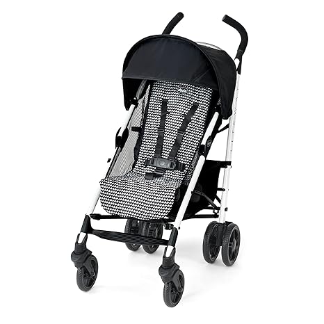 Photo 1 of 
Chicco Presto Self-Folding, Compact Stroller with Canopy, Lightweight Aluminum Frame Umbrella Stroller, for Babies and Toddlers up to 50 lbs. | Graphite/Grey
