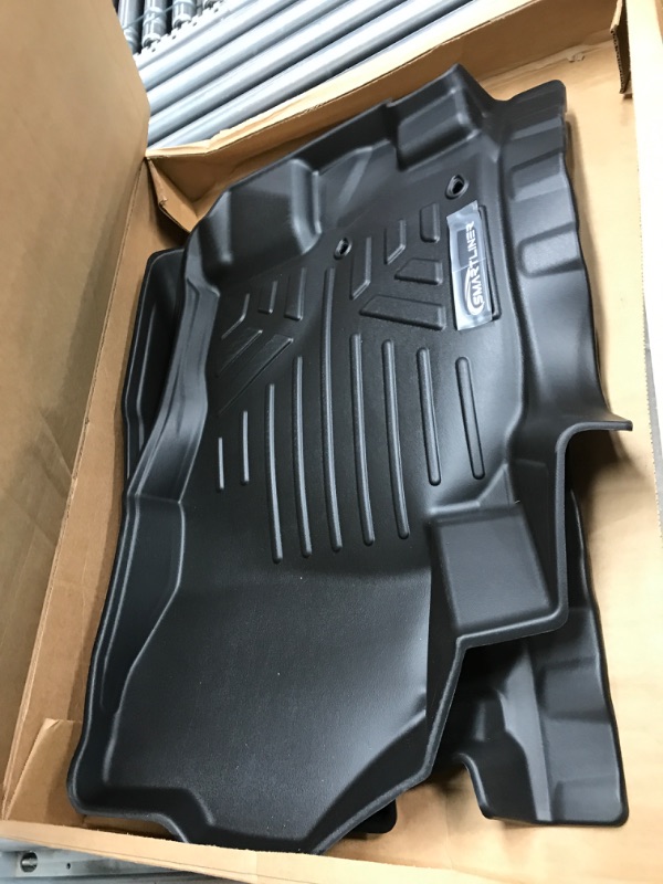 Photo 2 of MAXLINER Custom Fit Floor Mats 3 Row Liner Set Black Compatible with 2013-2020 Toyota Sienna 8 Passenger Model