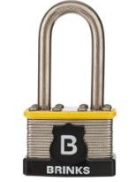 Photo 1 of 44MM COMMERCIAL LAMINATED STEEL KEYED AND WARDED PADLOCK, 2" SHACKLE