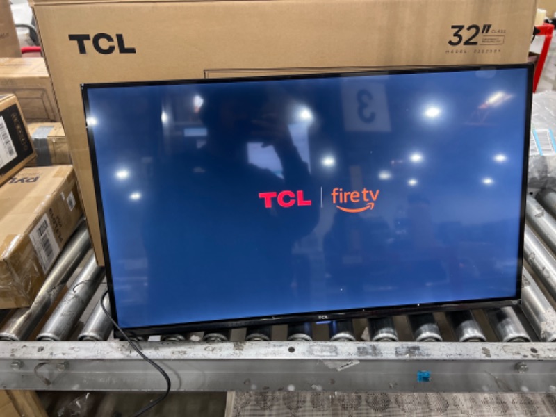 Photo 2 of TCL 32-Inch Class S3 1080p LED Smart TV with Fire TV (32S350F, 2023 Model), Alexa Built-in, Apple AirPlay Compatibility, Streaming FHD Television,Black 32 inches