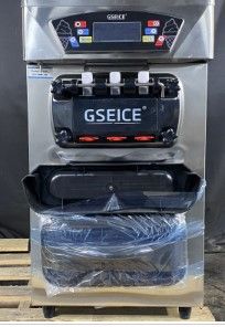 Photo 1 of GSEICE BJK288 2500W Commercial Ice Cream Maker 6.8-8.4 Gal/H 2x2.1 Gal New Read