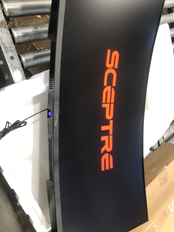 Photo 2 of Sceptre 34-Inch Curved Ultrawide WQHD Monitor 3440 x 1440 R1500 up to 165Hz DisplayPort x2 99% sRGB 1ms Picture by Picture, Machine Black 2023 (C345B-QUT168)