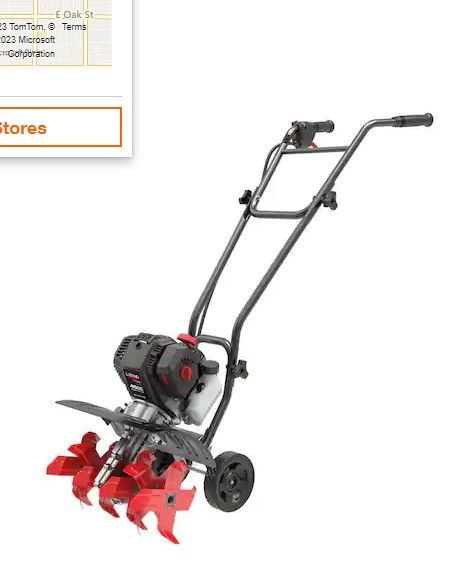 Photo 1 of 15 in. 46 cc Gas Powered 4-Cycle Gas Cultivator