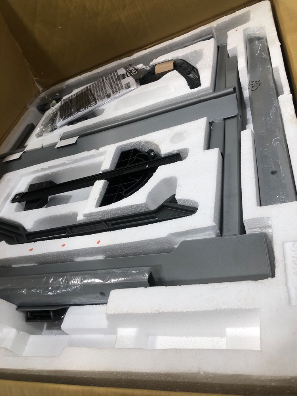 Photo 1 of 15 Amp 10 in. Table Saw with Folding Stand