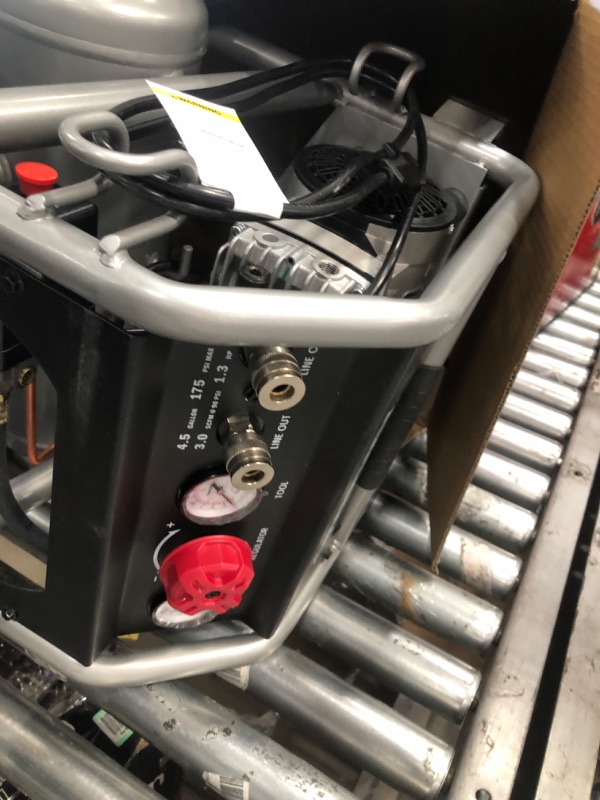 Photo 1 of 4.5 Gal. Portable Electric-Powered Silent Air Compressor