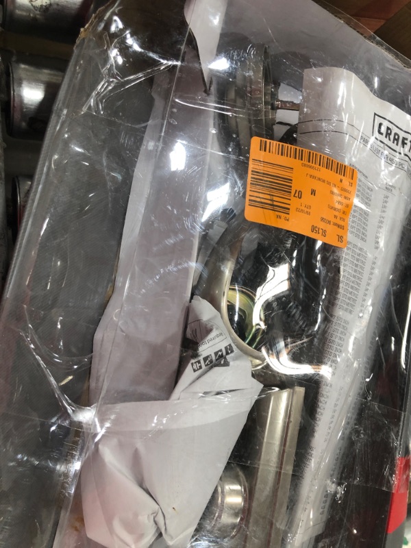 Photo 2 of **FOR PARTS ONLY**  Kwikset 95530-018 Montara Single Cylinder Handleset w/Juno Knob featuring SmartKey in Satin Nickel