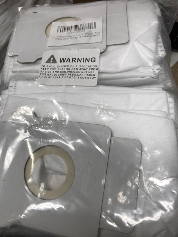 Photo 1 of 14 Pack i7 Vacuum Bags Compatible with iRobot Roomba Bags i & s & j Series, Replacement for iRobot Roomba i1+ i3+(3550) i4+ i6+ i7+ i7Plus j7+(7550) i8+ s9+ Vacuum with Automatic Dirt Disposal Bags