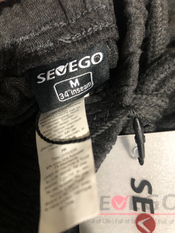 Photo 3 of * used * see all images * 
SEVEGO Men's /34"/ Inseam Tall Lightweight Cotton Joggers 