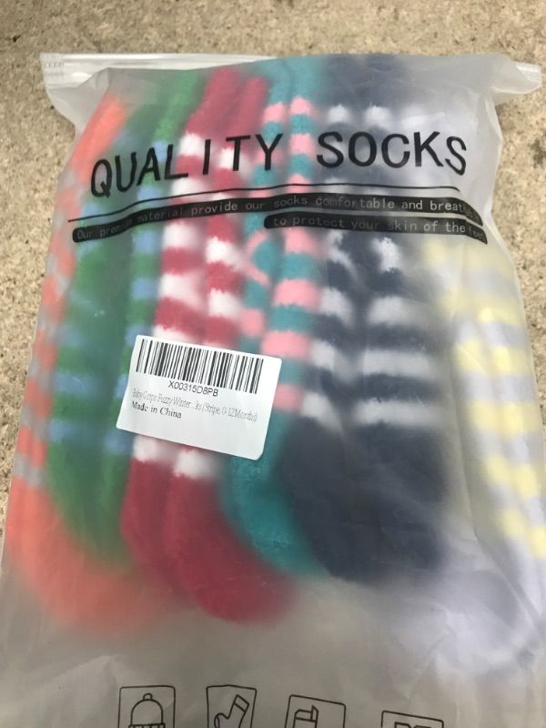 Photo 1 of 6 Pk Fuzzy kids Socks