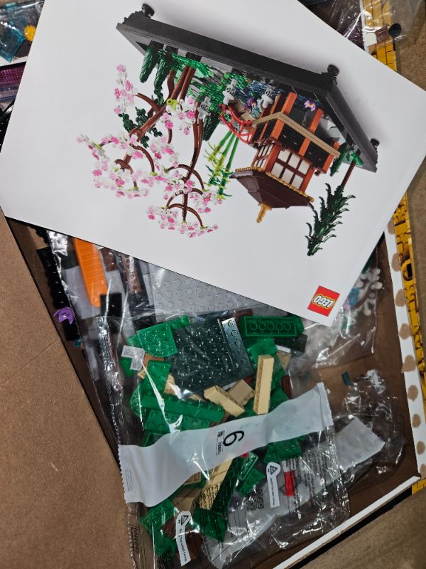 Photo 3 of (LOOSE PIECES) LEGO Icons Tranquil Garden 10315 Creative Building Set, A Gift Idea for Adult Fans of Japanese Zen Gardens and Meditation, Build-and-Display This Home Decor Set for The Home or Office