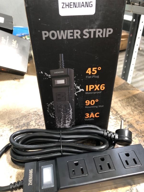 Photo 1 of POWER STRIPS G04 10FT BLACK