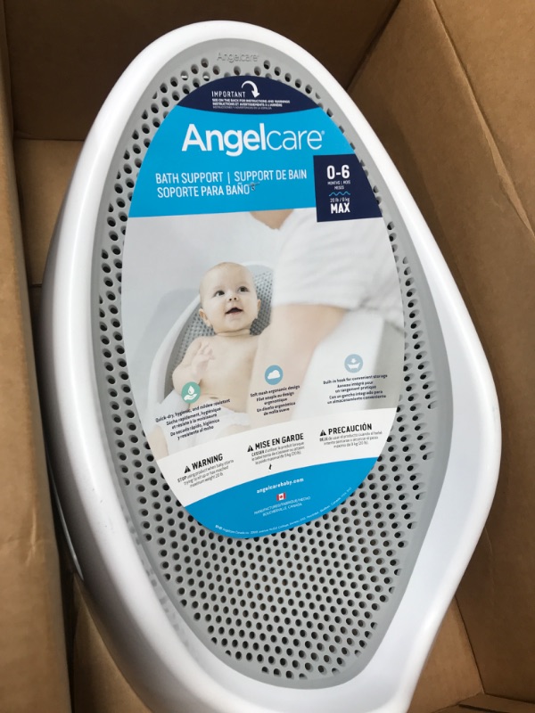 Photo 2 of Angelcare Baby Bath Support (Grey) | Ideal for Babies Less than 6 Months Old