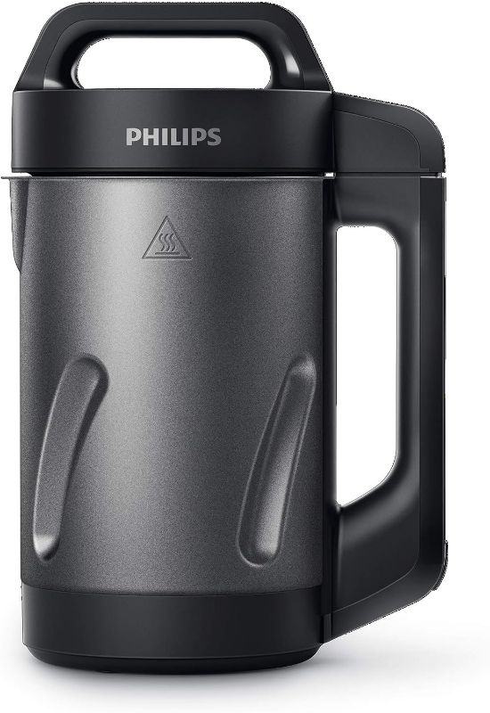 Photo 1 of 
Philips Soup and Smoothie Maker, Makes 2-4 servings, HR2204/70, 1.2 Liters, Black and Stainless Steel
