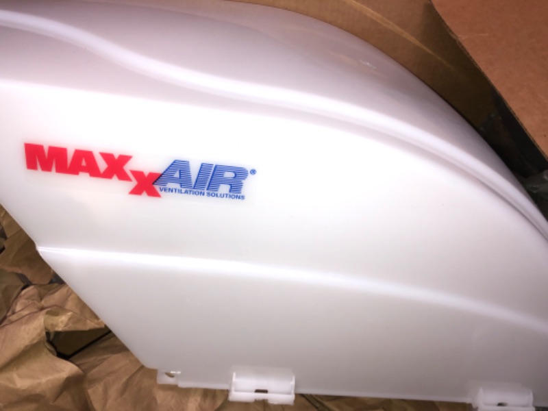 Photo 2 of Maxxair 00-955001 White Fanmate Cover with Ez Clip Hardware