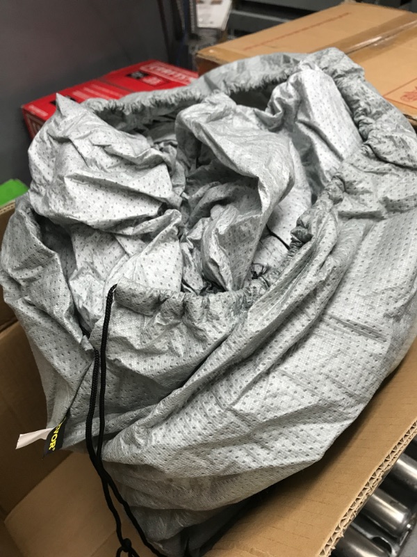 Photo 1 of VEVOR RV Cover 20'-22' RV & Trailer Cover Extra-Thick 4 Layers Travel Trailer RV Cover Durable Camper Cover, Waterproof Breathable Anti-UV Ripstop for RV Motorhome with Adhesive Patch & Storage Bag