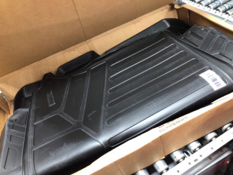 Photo 2 of SMARTLINER Custom Fit All Weather Black 2 Row Floor Mats and Cargo Liner Set Compatible with 2021-2023 Buick Envision