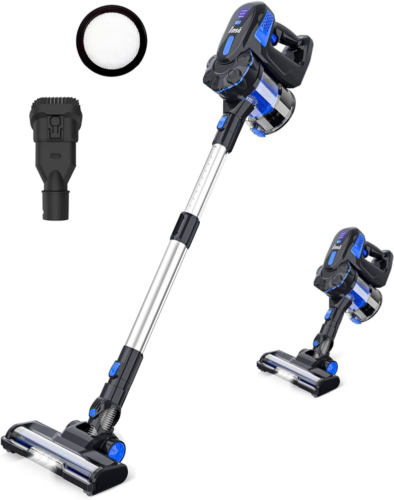 Photo 1 of INSE Cordless Vacuum Cleaner, Azure