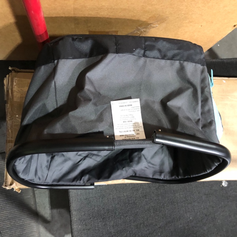 Photo 1 of **PARTS** **MISSING HARDWARE** **USED** **DIRTY** Evenflo Pivot Xpand Stroller Market Basket, Gray Sky