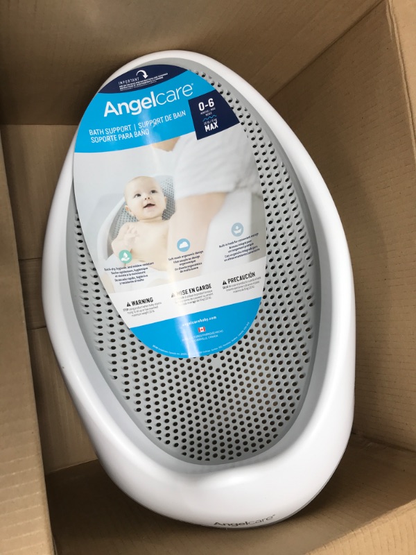 Photo 2 of Angelcare Baby Bath Support (Grey) | Ideal for Babies Less than 6 Months Old