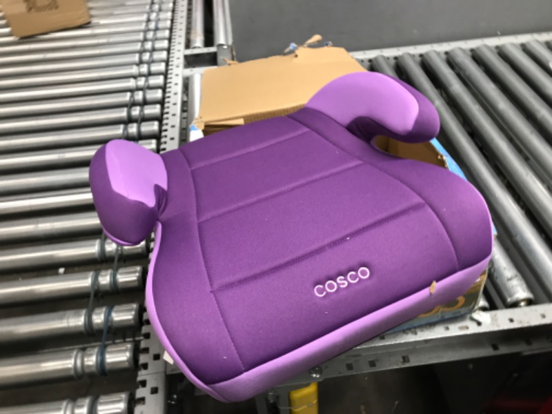 Photo 2 of Cosco Topside Booster Car Seat - Easy to Move, Lightweight Design (Grape), 1 Count (Pack of 1)