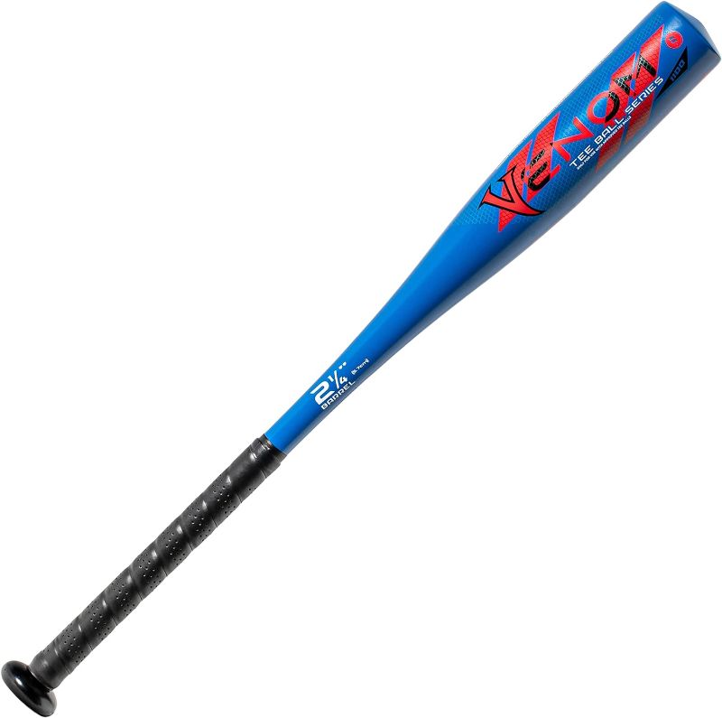 Photo 1 of ****DAMAGED******Franklin Sports Kids Baseball + Tball Bat - Venom Youth Aluminum Bat - USA Certified Boys + Girls Tee Ball Bat - Junior Metal Bat, Color and Shape
