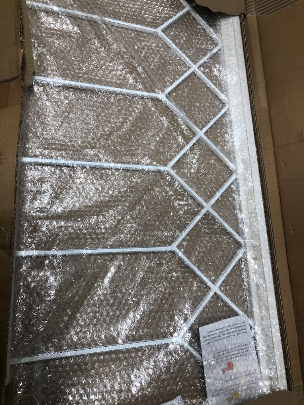 Photo 1 of SOFE Rustic Wood Windowpane Wall Decor 40" x 20", Hanging Distressed White Farmhouse Window Frames for Wall Decor, Decorative Window Pane Wall Decor, Vintage House Decor for Living Room Bedroom