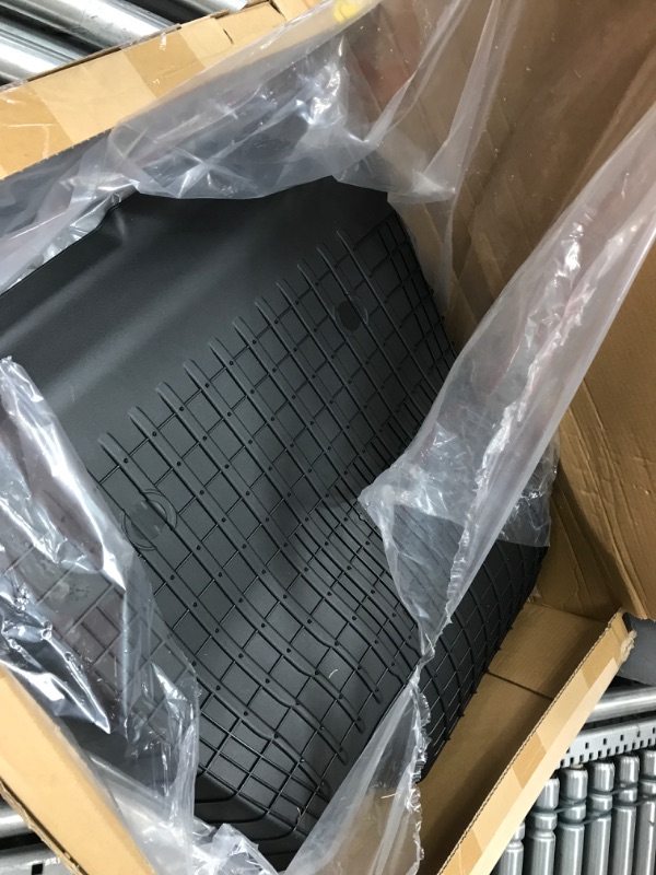 Photo 2 of SUPER LINER Tesla Model Y 2020 2021 2022 2023 All Weather Floor Mats Front Rear Cargo Liner Mat, Waterproof Anti-Slip Floor Mat Custom Fit for Tesla, Heavy Duty Floor Mats & Trunk Mat Model Y Floor Mats & Trunk Mats