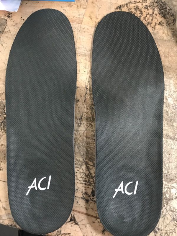 Photo 2 of ACF Insoles for Women and Man, Artificial Cartilage Foam Impact Absorb Insoles for Standing All Day, Boot Insoles for Men Work, for Knee, Heel, Foot, Lower Back Pain Relief size46 Casual Insoles 2X-Large